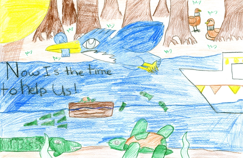 "Now is the time to help us." Protecting wildlife by protecting the Mississippi River.