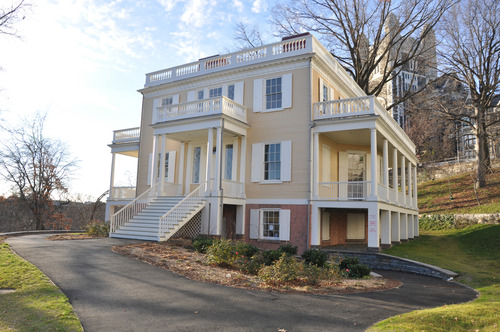 Alexander Hamilton’s yellow home 