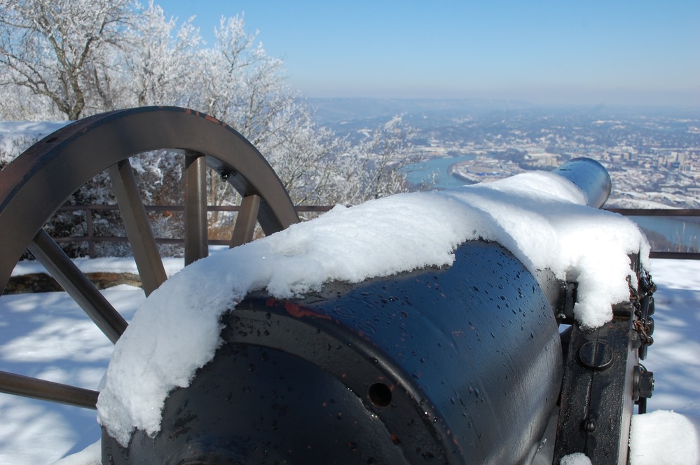 Van Den Corput's Battery with Chattanooga below