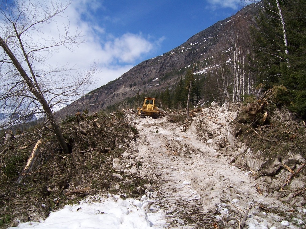 Slide at Granite Creek