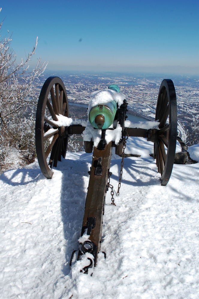 12-Pounder from Garrity's Battery Overlooking Chattanooga