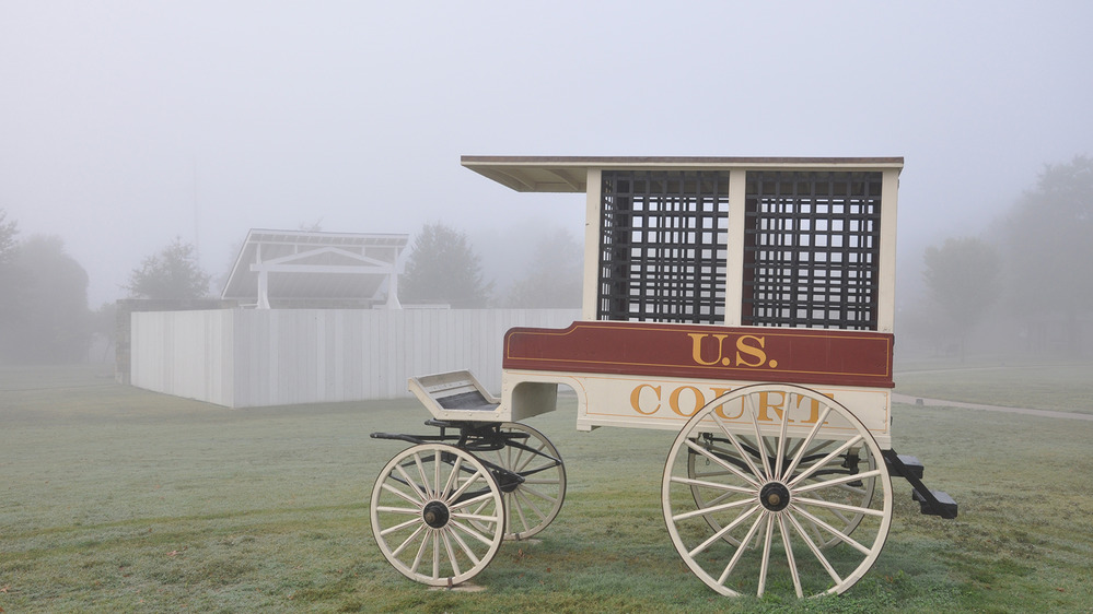 Jail Wagon and Gallows