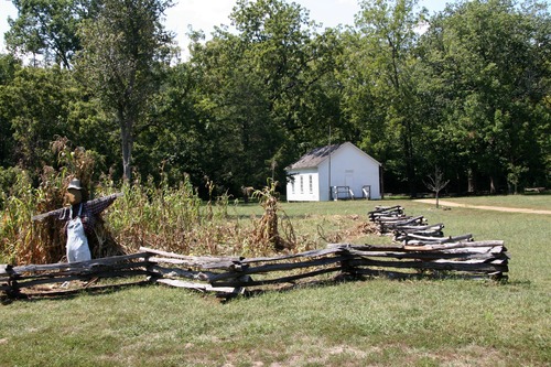 One room schoolhouse at Alley Spring