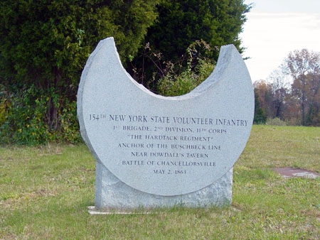 154th New York Monument at Chancellorsville