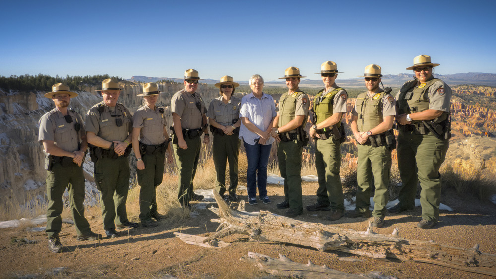 Group photo of Bryce Canyon Law Enforcement.
