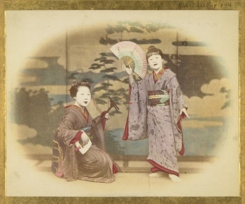 Geisha, c. 1871.