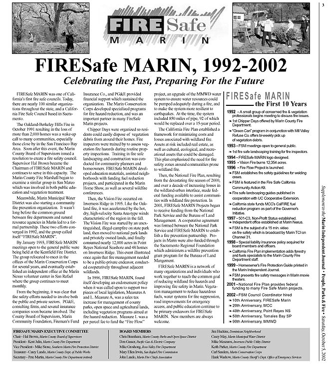 People, Parks & Fire Newspaper page 03