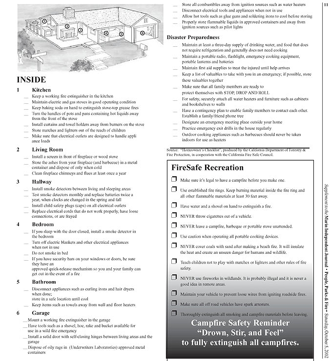 People, Parks & Fire Newspaper page 11