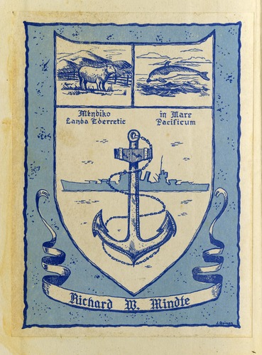 Richard W. Mindte's bookplate