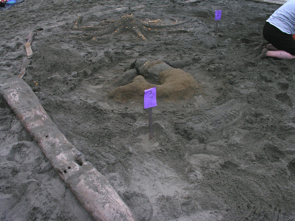 2006 Sand Sculpture Contest: Children's Individual 1st Place: Entry #03 The Little Mermaid by Amelia