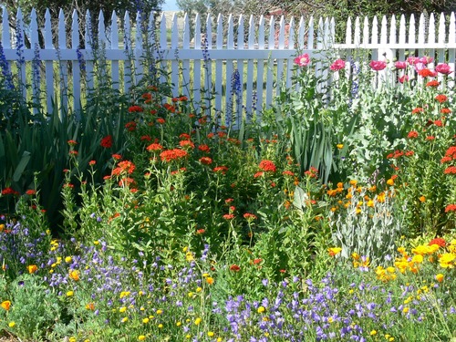 Augusta Kohrs loved fresh cut flowers in her home. Our gardener keeps the summer garden as beautiful as Augusta would have.