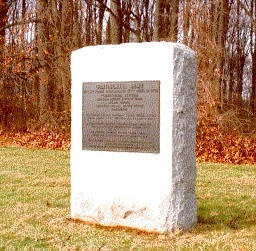Brigade Marker--Butler's Brigade Continental Army Valley Forge December 19, 1777 June 18, 1778 Pennsylvania Division Brigadier General Anthony Wayne Second Brigade Lieutenant Colonel William Butler Commanding 4th Regiment Infantry Lieutenant Colonel William Butler Raised January 1, 1777 mustered out January 1, 1783 5th Regiment Infantry Colonel Francis Johnston Raised January 1, 1777 mustered out June 1, 1783 8th Regiment Infantry Colonel Daniel Brodhead Raised July 20, 1776 mustered out January 17, 1781 11th Regiment Infantry Colonel Richard Hampton Raised October 25, 1776 Consolidated with 10th Regiment Infantry June 24, 1778 DESCRIPTION: Granite with bronze plaque, 6' x 4' x 2'. DONOR & DATE: The Valley Forge Park Commission under the jurisdiction of the Commonwealth of Pennsylvania, 1908. HISTORICAL DATA: The 1st and 2nd Brigades of the Pennsylvania line were both encamped at this location. Anthony Wayne commanded these two brigades which constituted a Division, an unusual responsibility for a Brigadier G