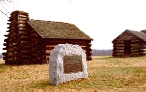 New Hampshire Appeal to Hon. Meshech Weare, Chief State Official Valley Forge January 21, 1778 "...Duty obligates me to observe to you the present situation of your soldiers ... Paint to yourself, this their ragged suffering condition... they lookup to me for relief, and it is not in my power to affort them any..." From Enoch Poor, Brig. Gen' 1. Commanding New Hampshire Forces (Erected by the State of New Hampshire) DESCRIPTION: Granite with bronze plaque, 4' x 5' x 16". DONOR & DATE: The State of New Hampshire, 1970. HISTORICAL DATA: The three New Hampshire regiments at Valley Forge, the 1st, 2nd, and 3rd Regiments, suffered dearly at the encampment due to the distance between them and their source of supply and they were plagued with severe shortages throughout the winter.