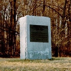 Brigade Marker--Pennsylvania Brigade Continental Army Valley Forge December 19, 1777 June 18, 1778 Stirling's Division Major General Lord Stirling Pennsylvania Brigade Commanding 3rd Regiment Infantry--Colonel Thomas Craig Raised January 1, 1777 mustered out November 3, 1783 6th Regiment Infantry Lieutenant Colonel Josiah Harmer Raised January 1, 1777 mustered out January 1, 1783 9th Regiment Infantry Lieutenant Colonel George Nagel Raised October 25, 1776 mustered out January, 17, 1781 12th Regiment Infantry-Colonel William Cooke Raised October 1, 1776 consolidated with 3rd Regiment Infantry July 1, 1778 DESCRIPTION: Granite with bronze plaque, 6' x 4' x 2'. DONOR & DATE: The Valley Forge Park Commission under the jurisdiction of the Commonwealth of Pennsylvania, 1908. HISTORICAL DATA: Brig. General Thomas Conway had been promoted to Inspector General and left Valley Forge on December 31, 1777. This brigade however retained his name throughout the encampment.