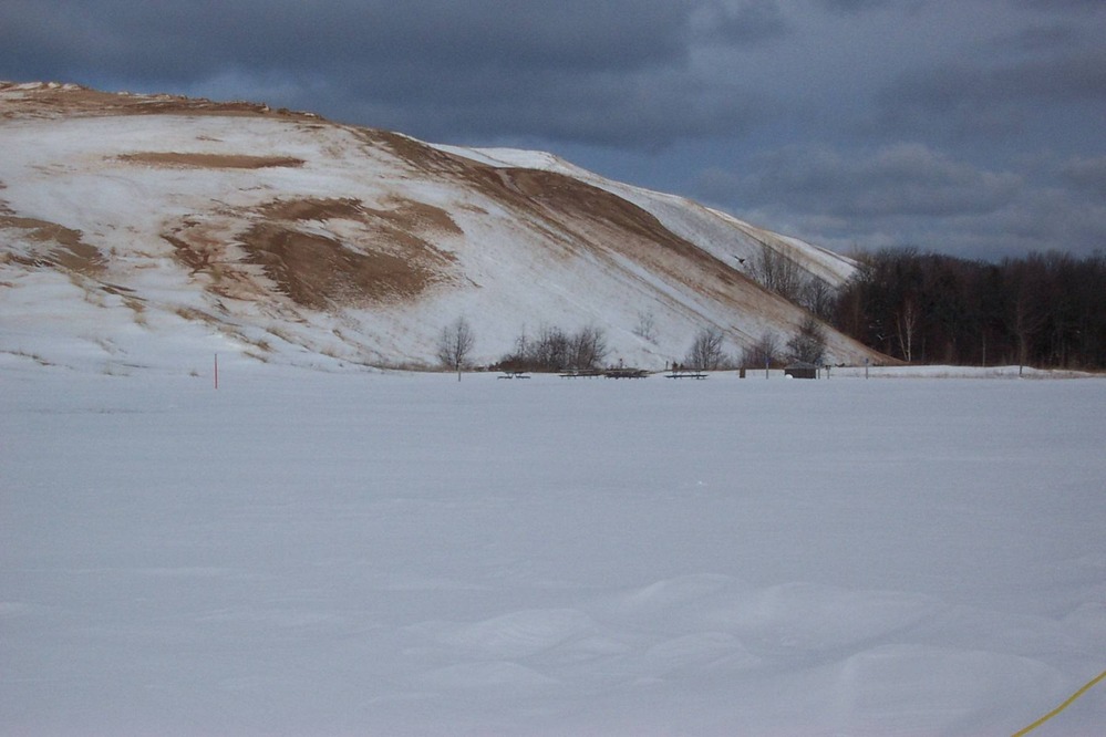 The Dune Climb in winter.