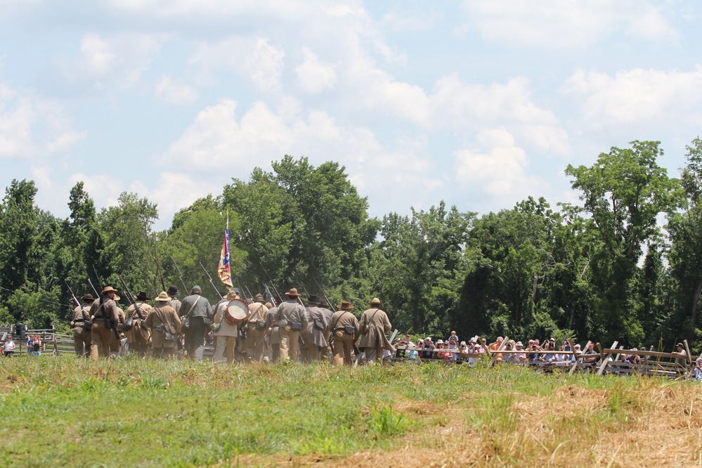 “The Confederates Break Through: the Battle of Gaines’ Mill”: Confederate Infantry