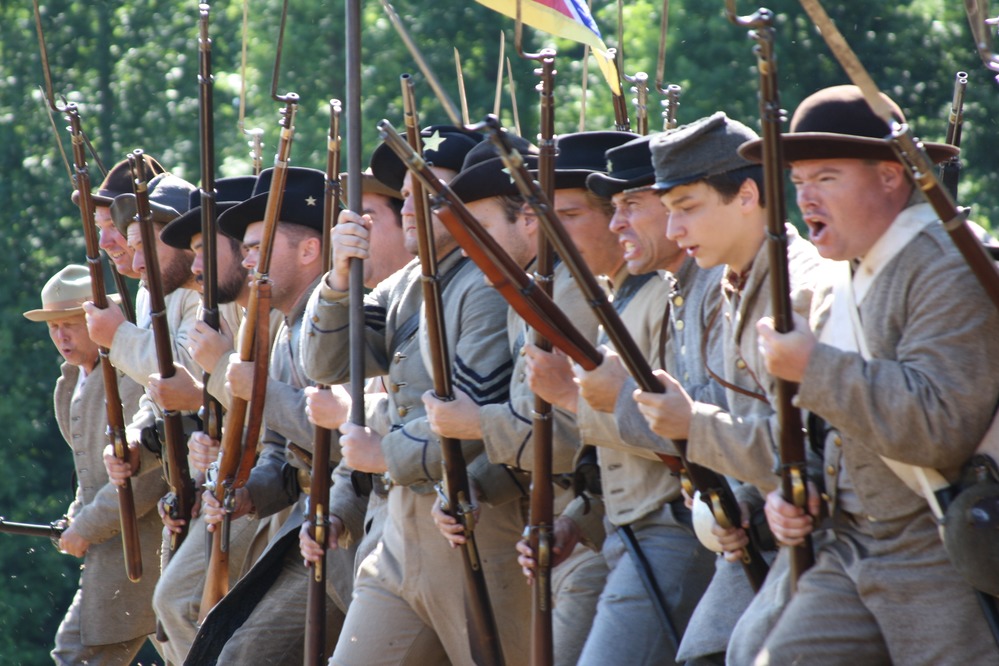 “The Confederates Break Through: the Battle of Gaines’ Mill”: Confederate Infantry
