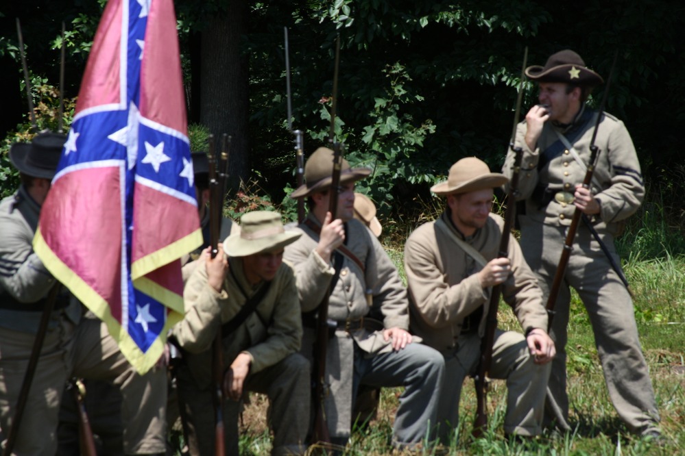 “The Confederates Break Through: the Battle of Gaines’ Mill”: Confederate Infantry