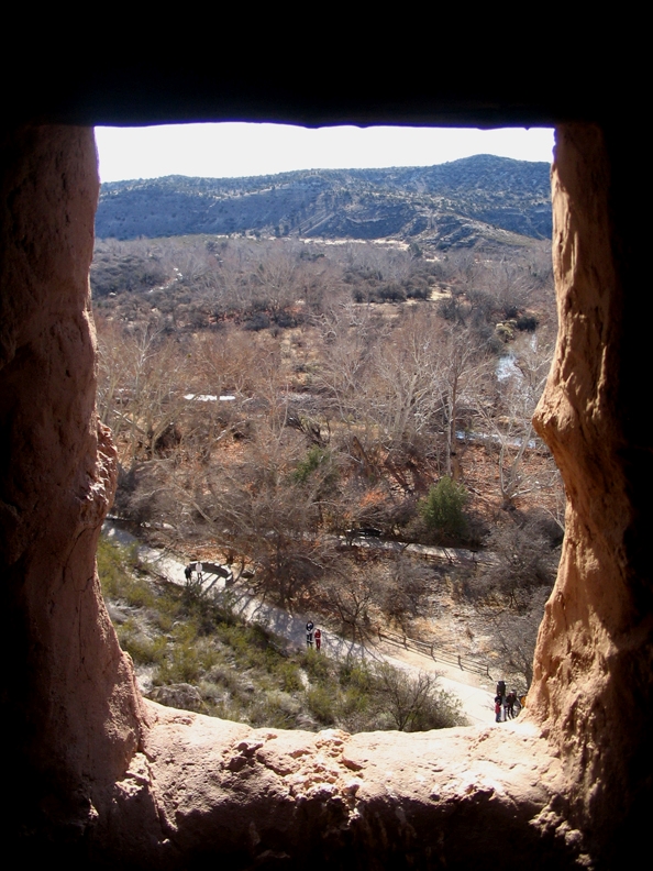 The view possible from inside Montezuma Castle may be one of the reasons why the Sinagua built it in the first place.