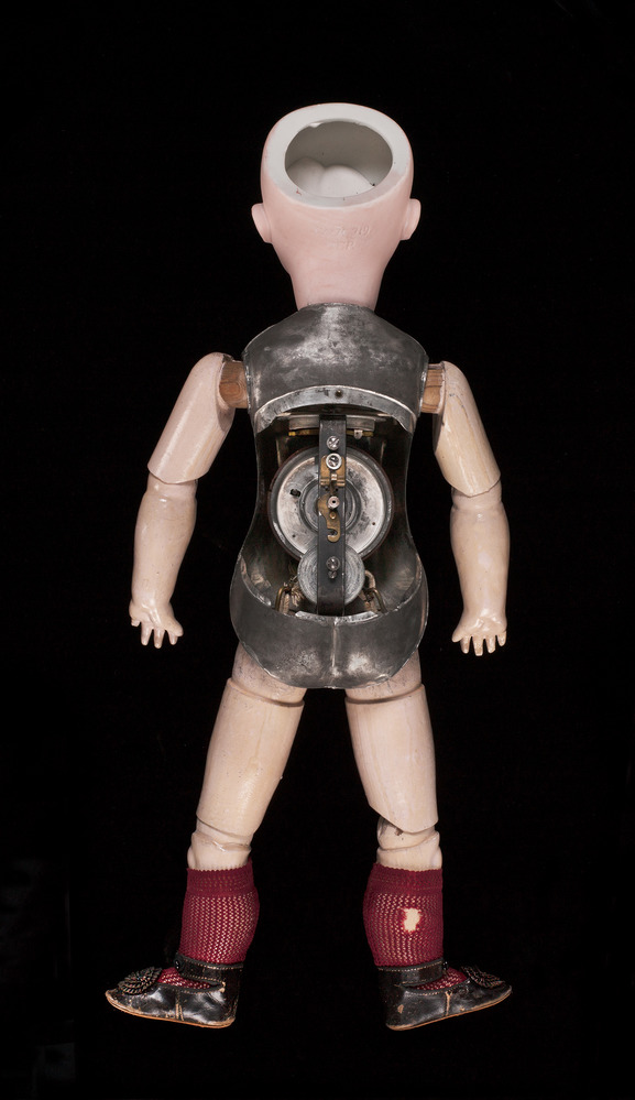 Edison Talking Doll (full height, rear view), source of 'Jack and Jill'
