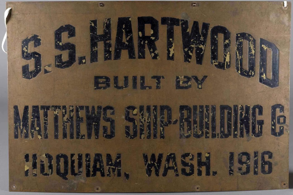 PORE 251 S S Hartwood Plaque
