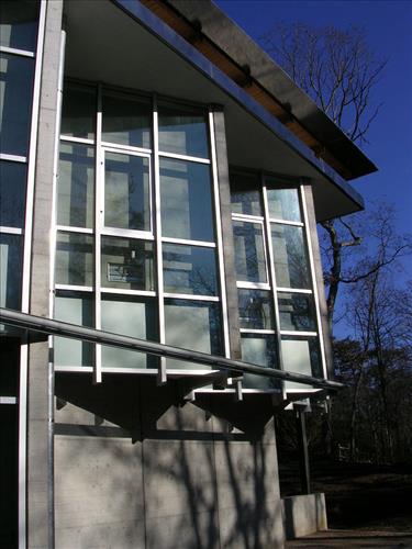 Destination Center details at Blue Ridge Parkway in November 2009
