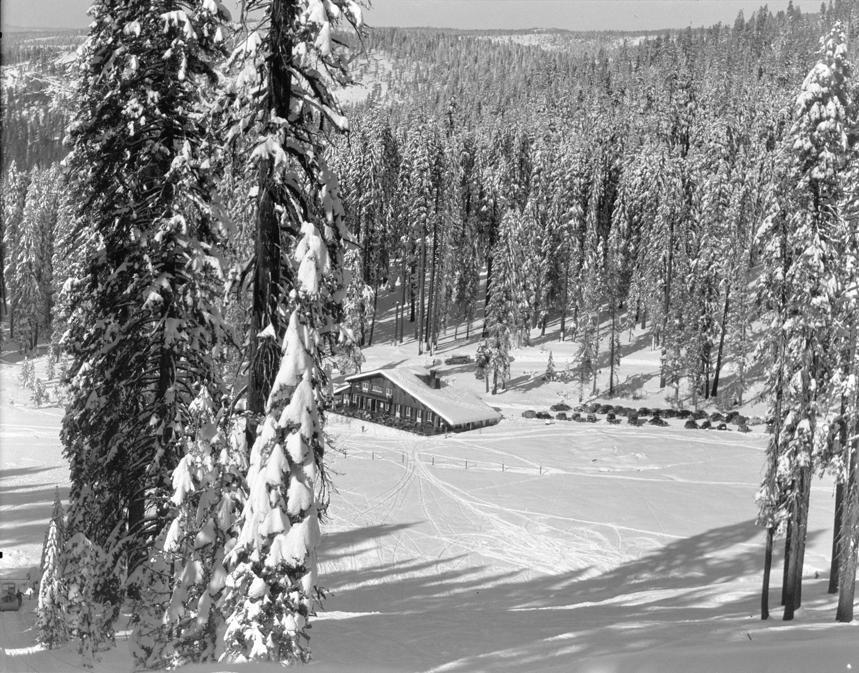 Badger Pass from moving Upski.