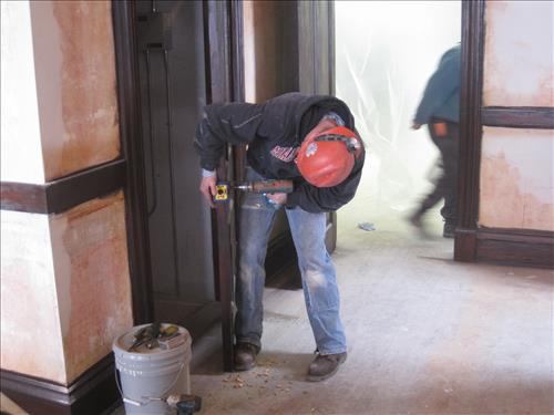 Union Building Interior Rehab week ending 01-14-2011