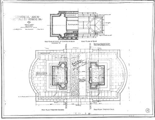 Memorial Arch at Valley Forge: Sheet 4