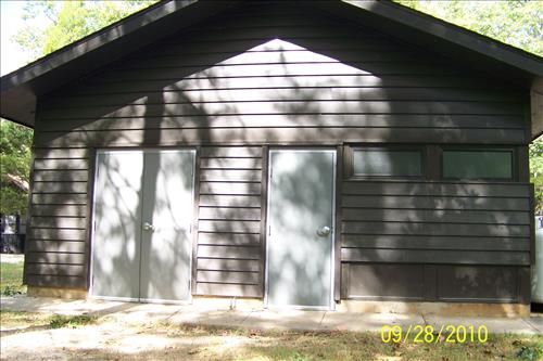 Replace windows and doors to improve energy efficiency at cabin camp 5 in Prince William Forest Park in September 2010 ARRA update