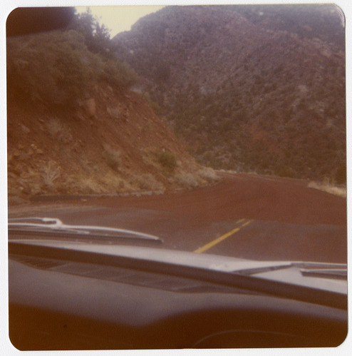 Road repair and sealcoating of Kolob Canyon Road.