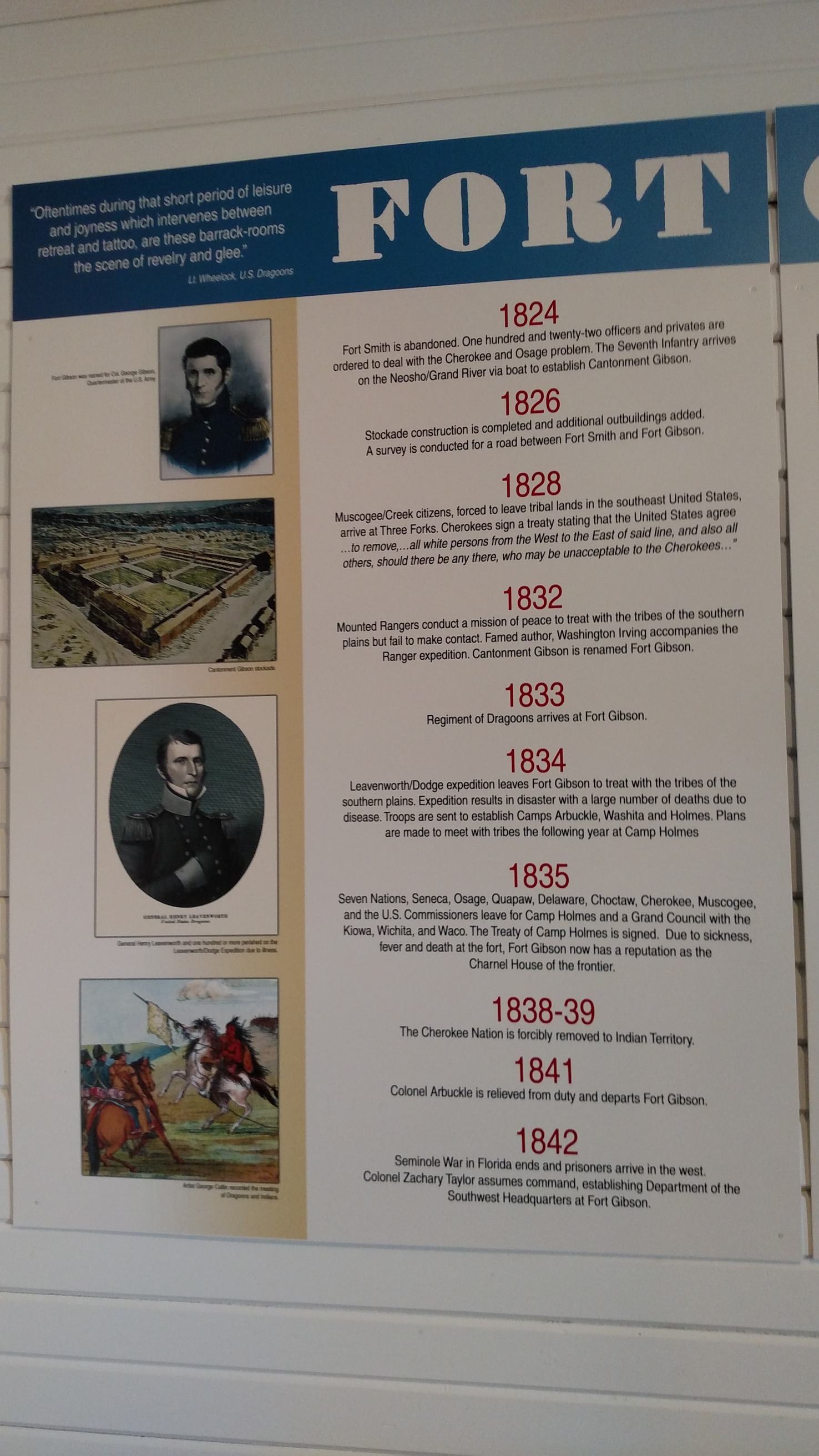 A poster with pictures and information in a wall.