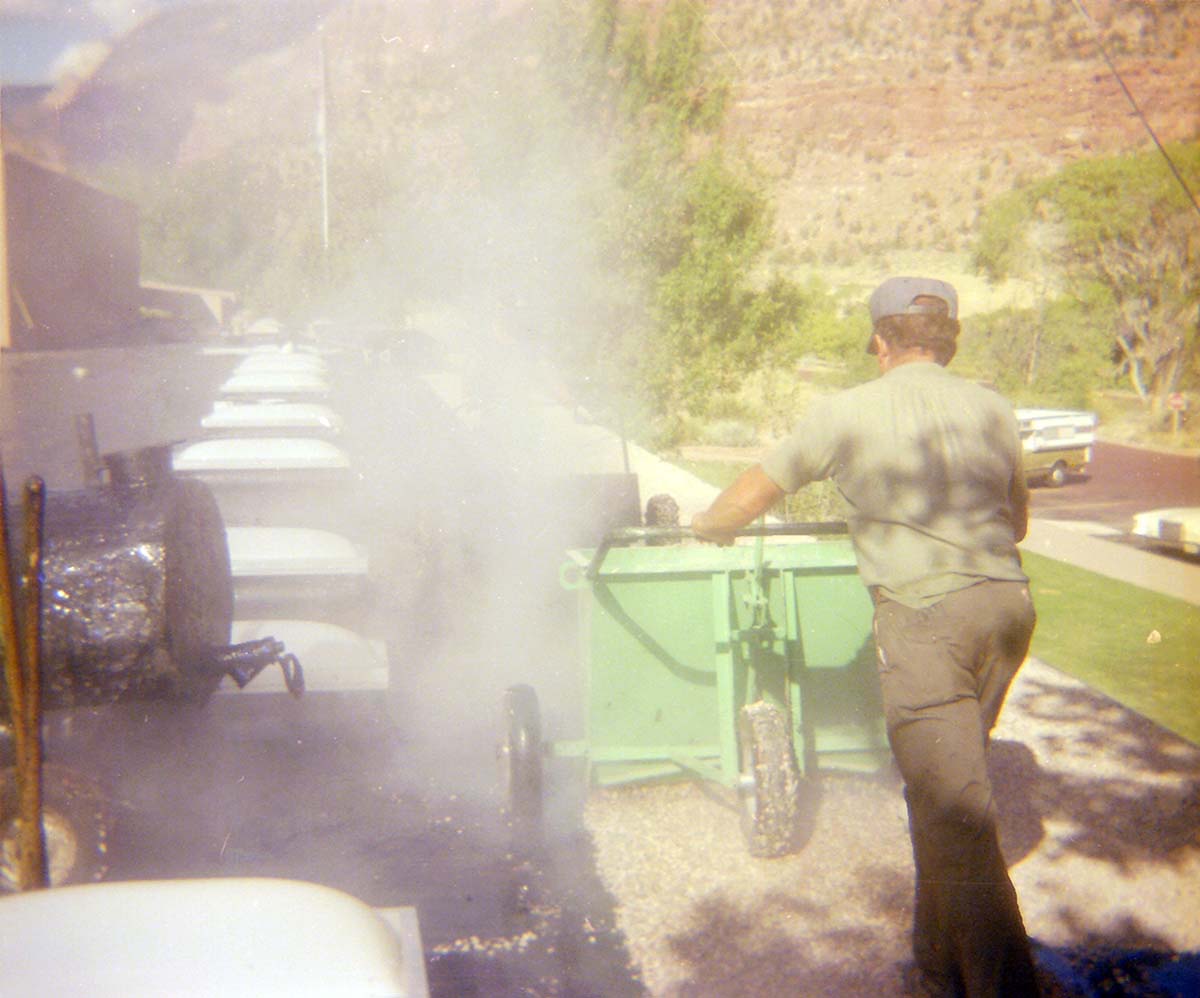 Headquarters/visitor center roofing project.