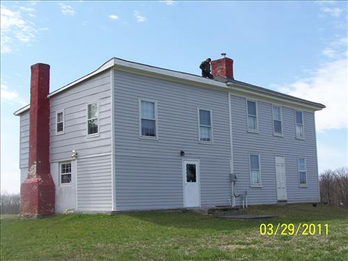 Views of the Murphy Farm House conditions dated to March 29, 2011, in Harpers Ferry Natinoal Historical Park (HAFE/NPS).