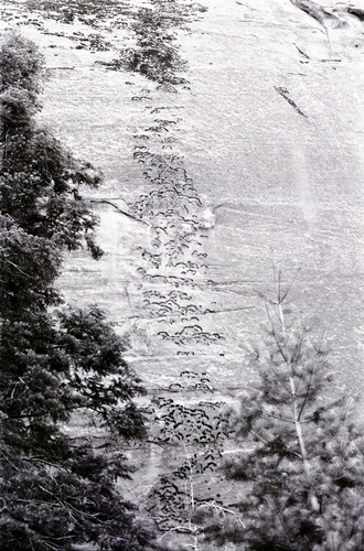 BW Aerial Photos of Zion National Park.