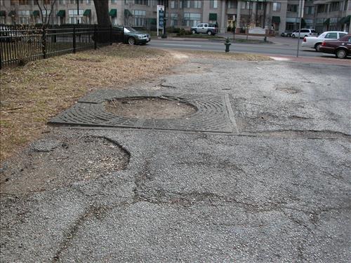 Replace paved surfaces