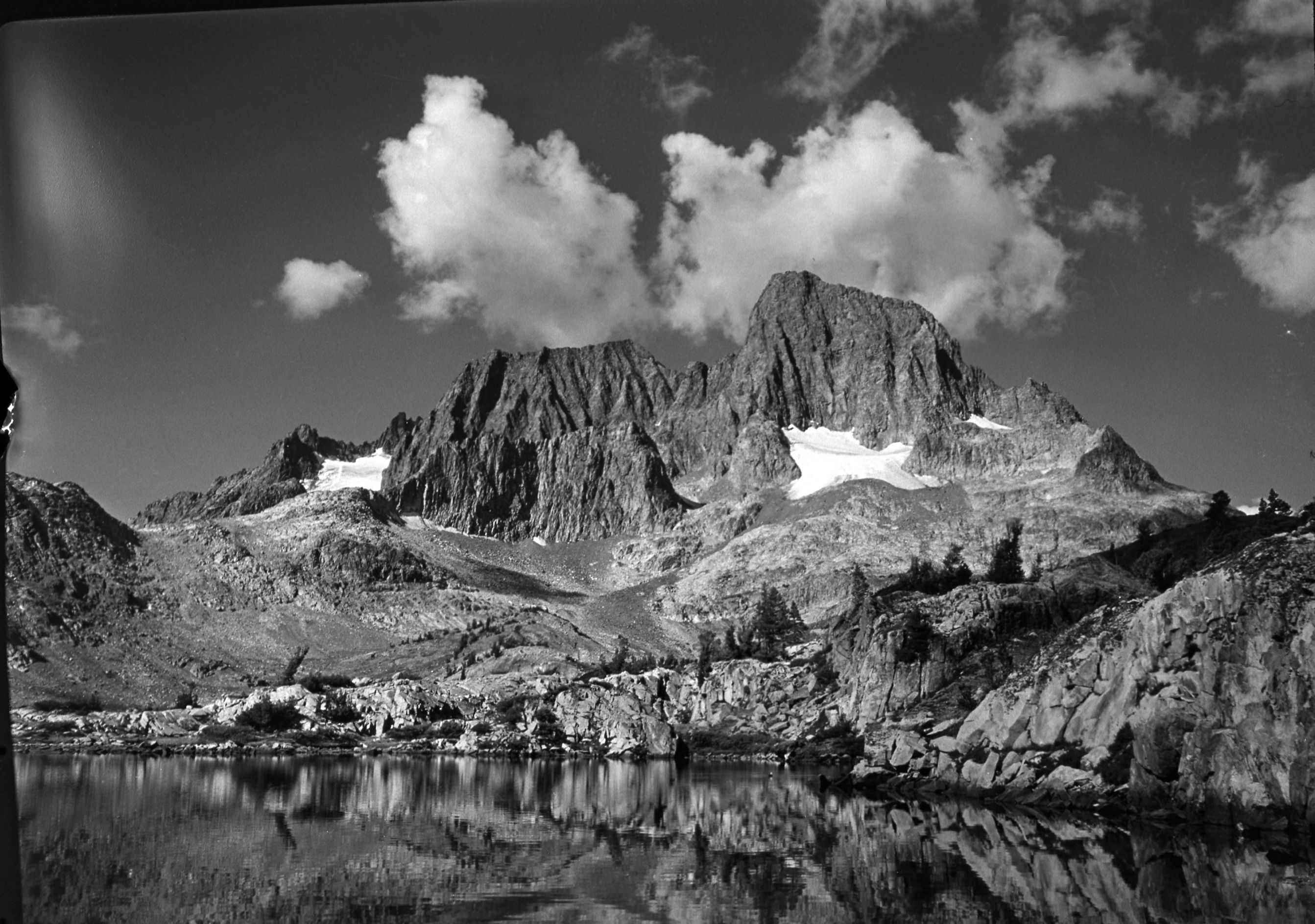 Mt. Banner & Ritter from 1000 Island Lake.