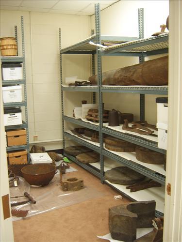 Curatorial Storage of Park Museum Collection at Oak Ridge
