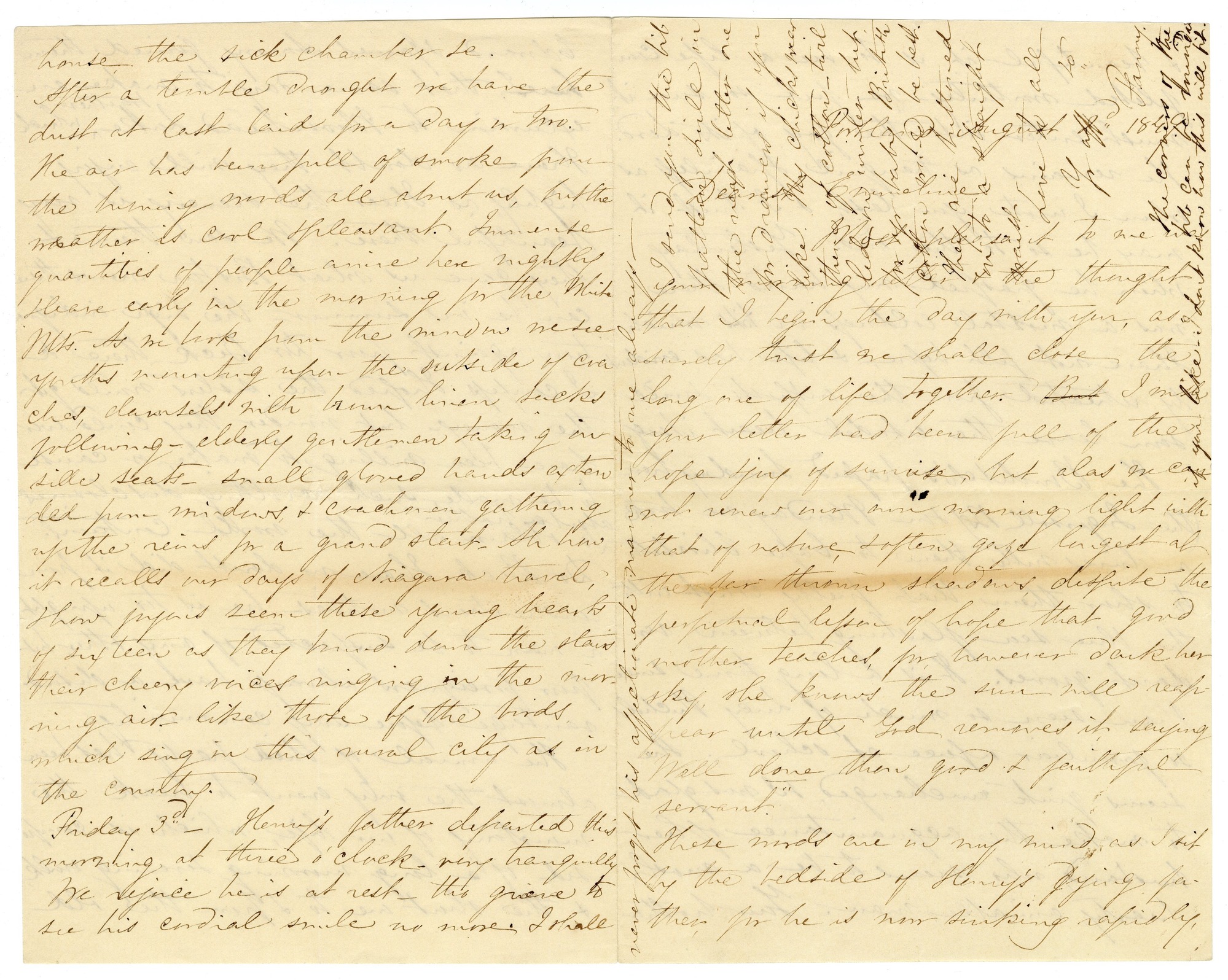 Manuscript letter