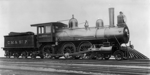 Chicago, Milwaukee & St. Paul no. 0820 [4-6-0]