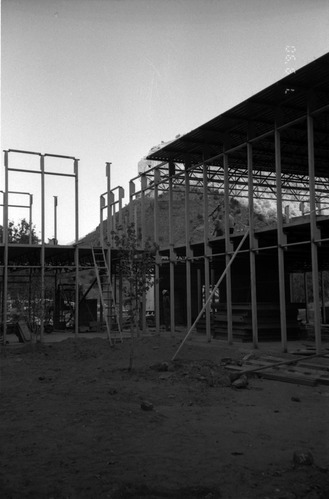 Construction of headquarters addition.