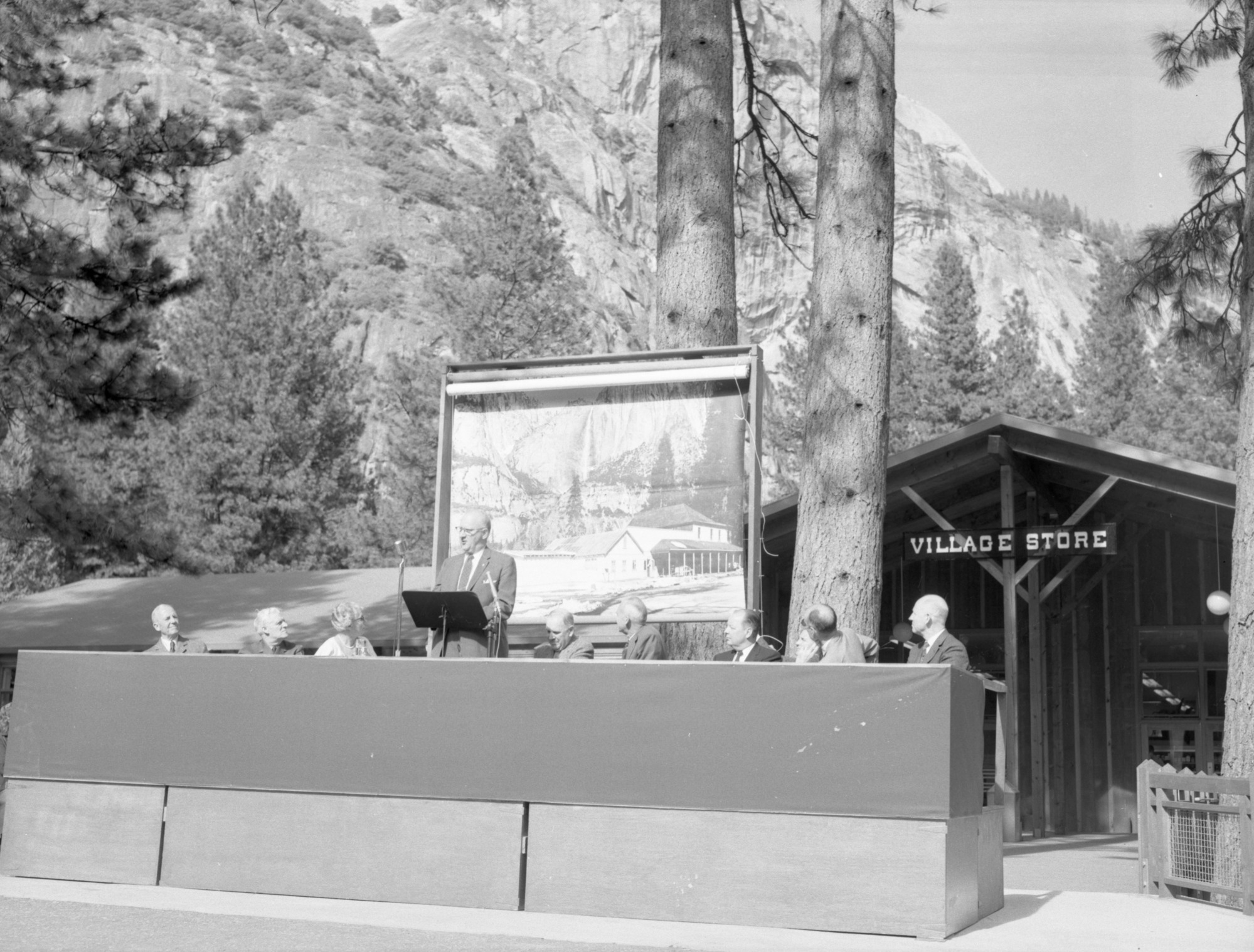 Dedication of Village Store