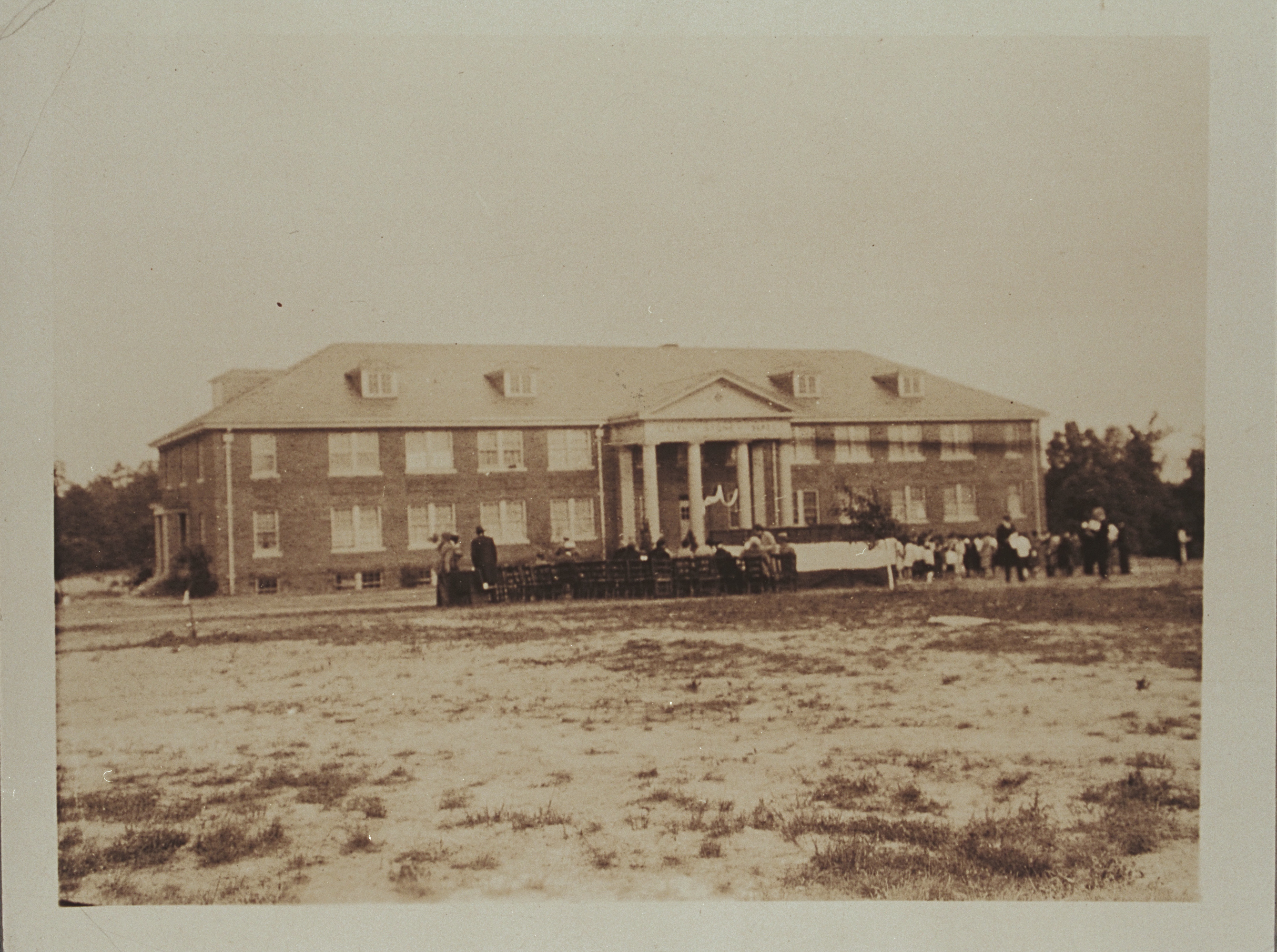 Stone Hall at Palmer Memorial Institute, ca. 1915-1920.