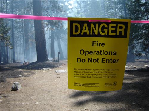 Roads End Prescribed Fire, Sequoia and Kings Canyon National Parks, May 2005
