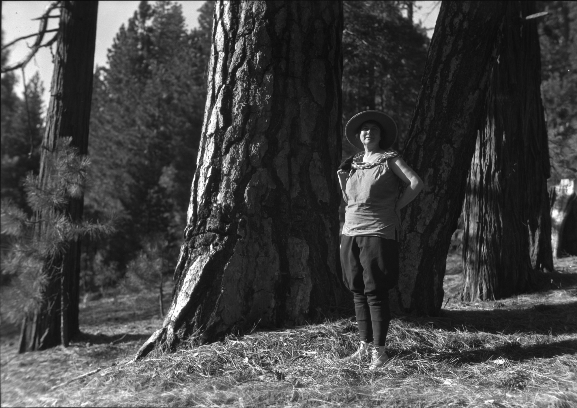 Mrs. Carl Akeley (American Museum of Natural History, authoress & traveler of Africa) taken near Gentry.