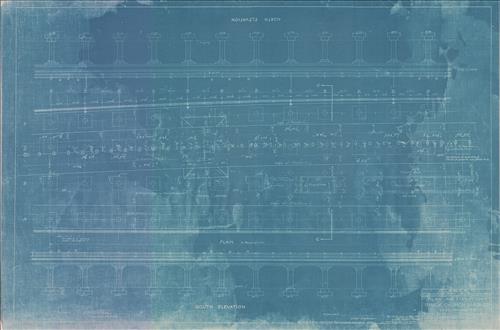 20352.BL-(GROUP 1) East Orange, NJ--Brick Church Viaduct and Station [1921-1922]