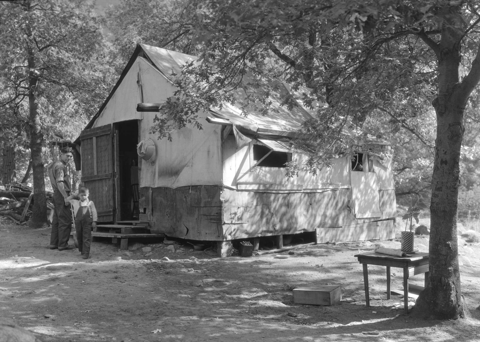 Native American Village in 1932