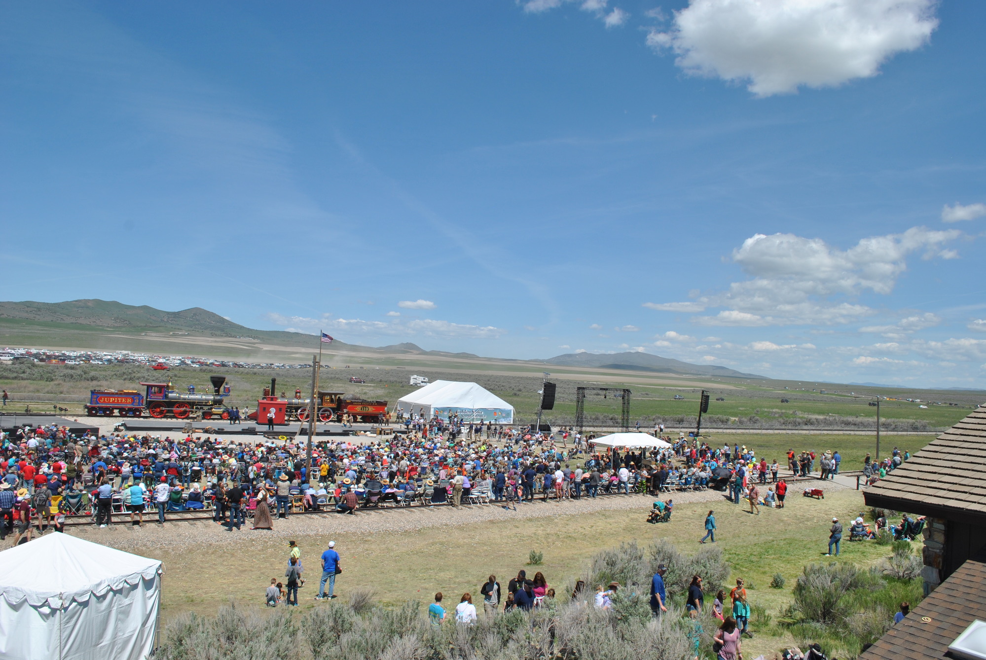 Record setting crowd