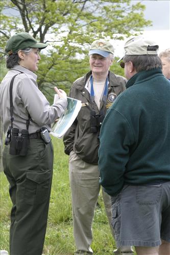 Interpretive program at Coliseum site