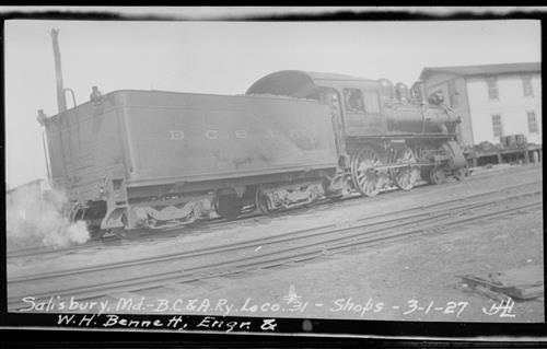 011/001.044--Baltimore, Chesapeake & Atlantic Railroad Locomotives